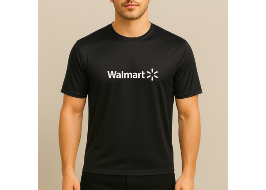 Men's Walmart Logo Polyester T-Shirt