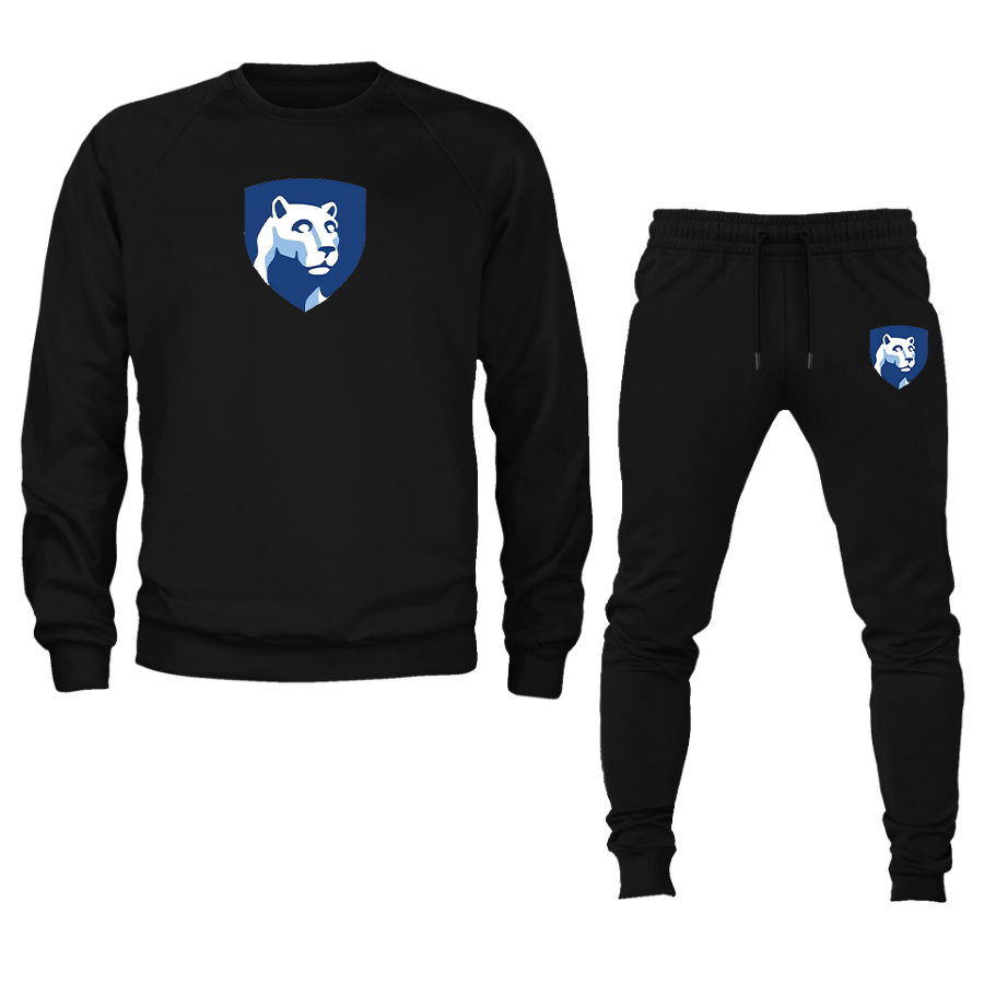 Men's Penn State Symbol Crewneck Sweatshirt Joggers Suit