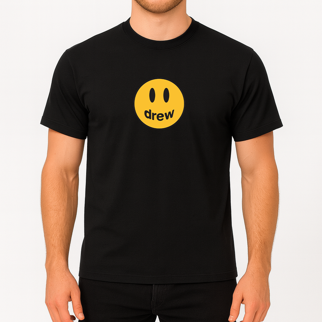 Men's Justin Bieber Drew Music Cotton T-Shirt