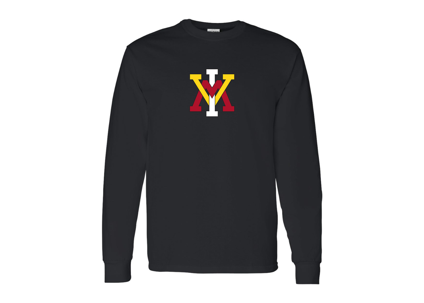 Men's VMI Keydets Gildan Heavy Cotton Long Sleeve T-Shirt