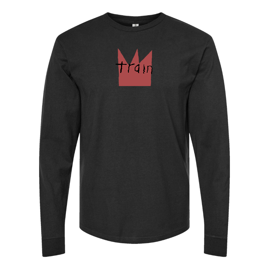 Men's Train Logo Long Sleeve T-Shirt
