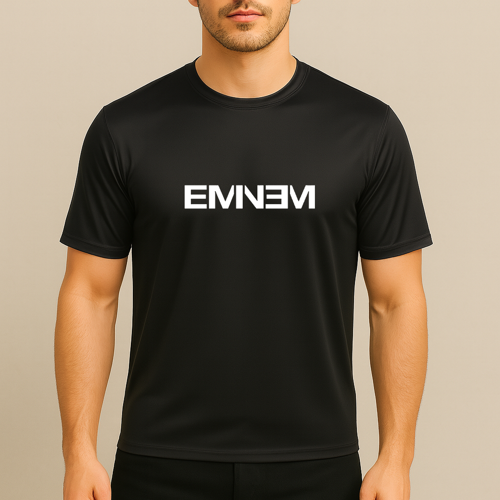 Men's Eminem Music Polyester T-Shirt