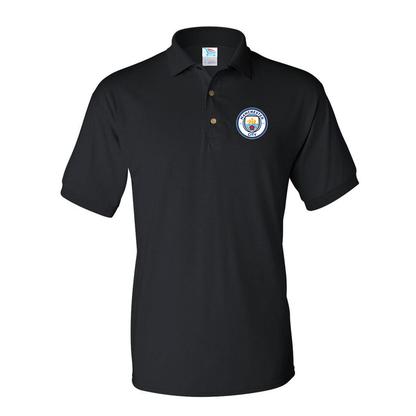 Men's Manchester City Soccer Dry Blend Polo