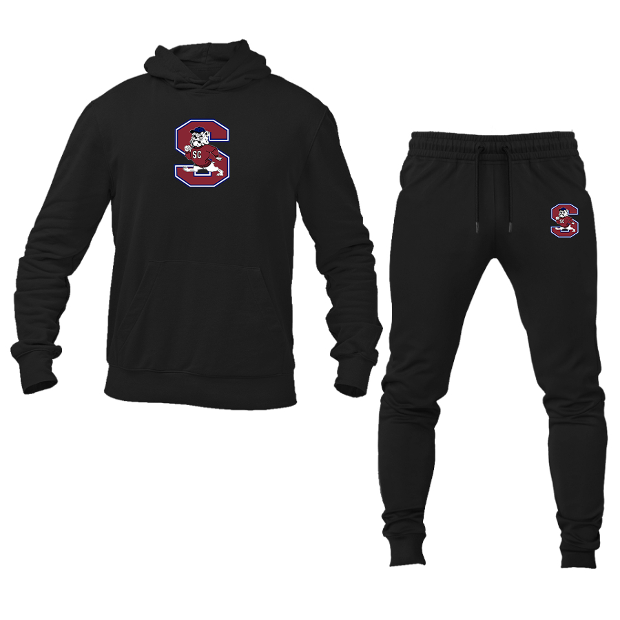 Men's South Carolina State Bulldogs Logo Hoodie Joggers Set