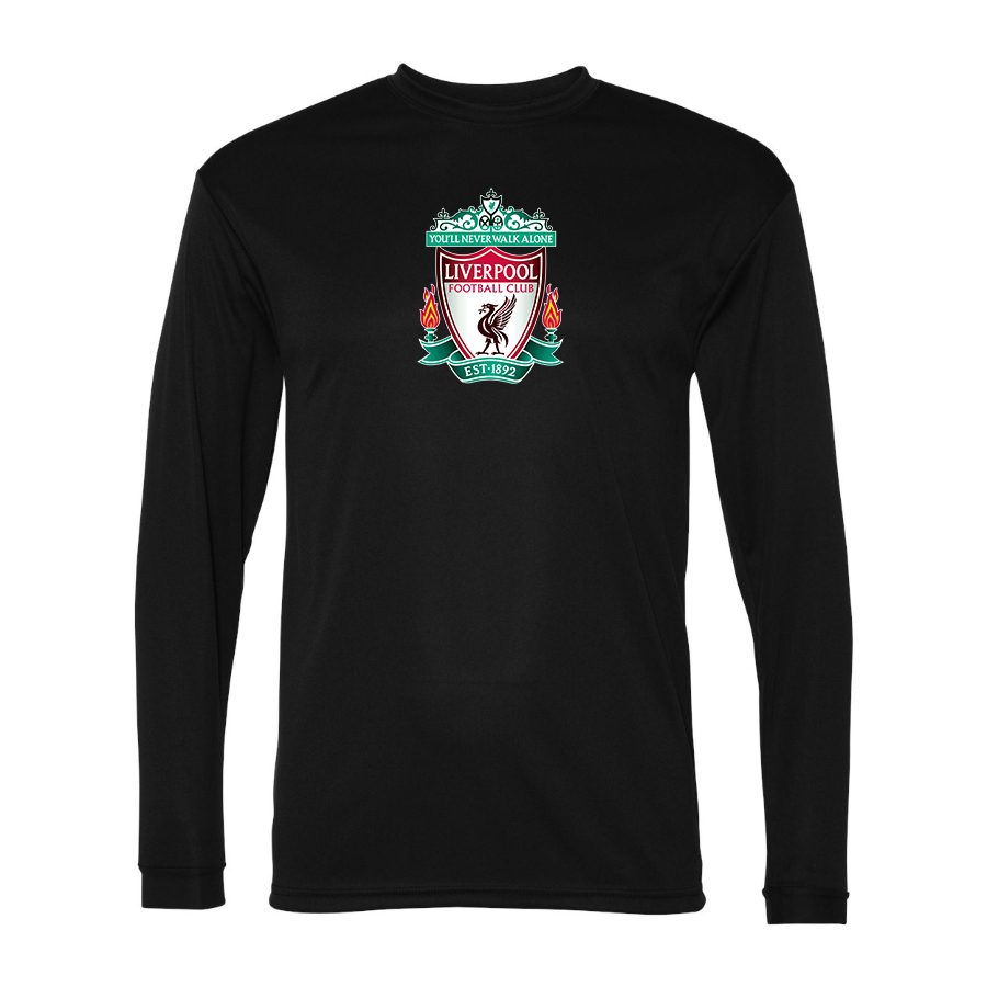 Men’s Liverpool Football Club Est.1892  - C2 Sport - Performance Long Sleeve T-Shirt - 5104