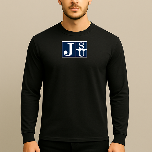 Men's Jackson State Tigers Logo Long Sleeve T-Shirt