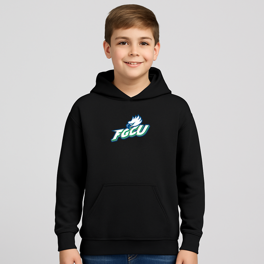 Youth Florida Gulf Coast Eagles Logo Pullover Hoodie