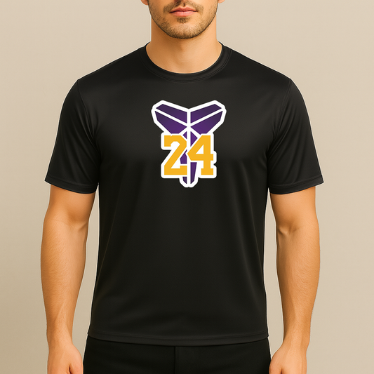Men's Kobe Bryant Mamba 24 Polyester T-Shirt