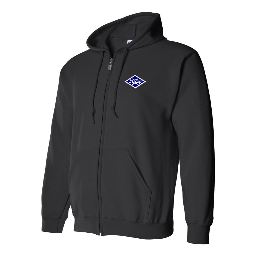 Men's Riley Logo Zipper Hoodie
