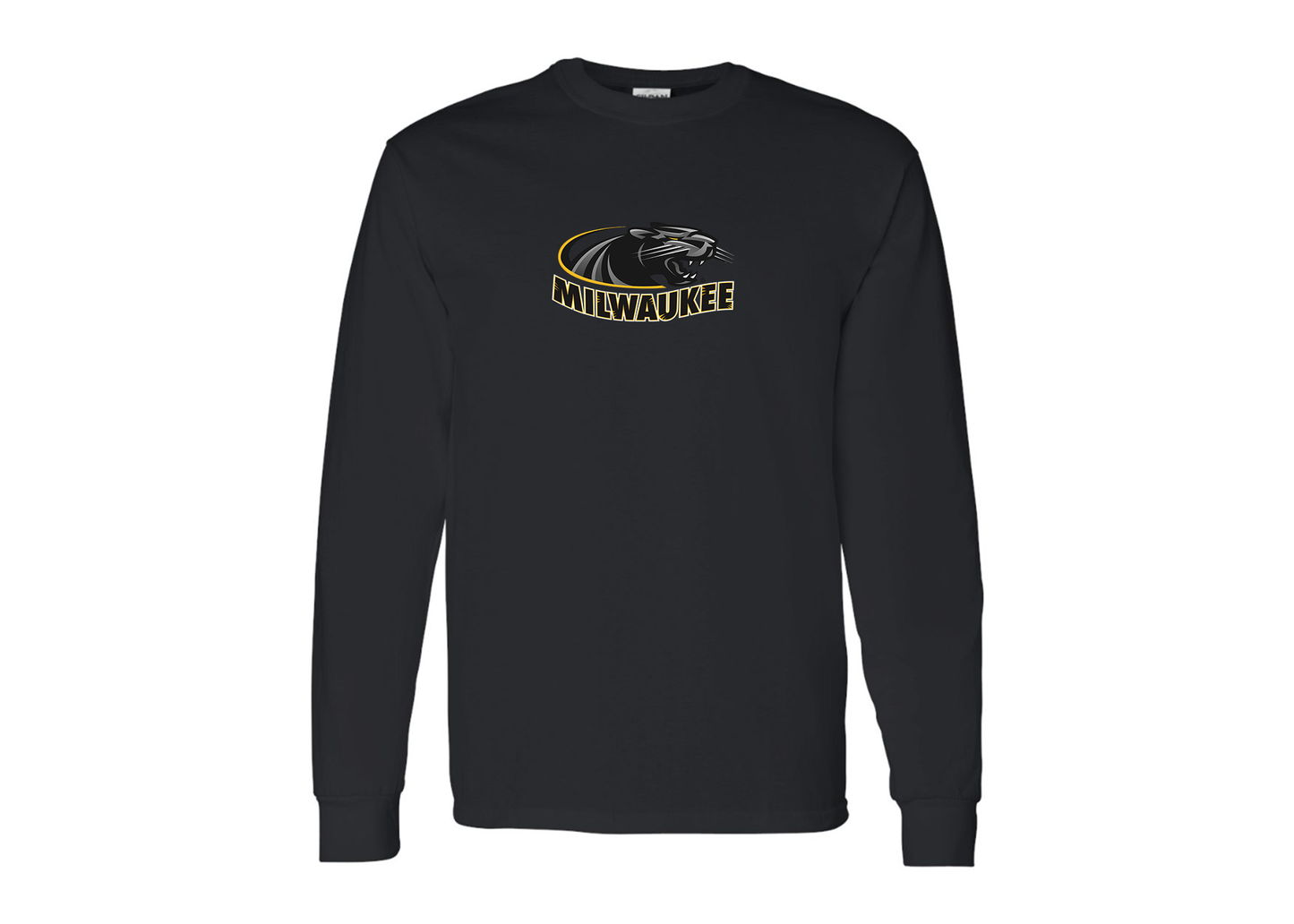 Men's Wisconsin Milwaukee Panthers Gildan Heavy Cotton Long Sleeve T-Shirt