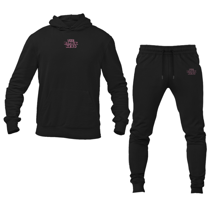 Men's The Black Keys Logo Hoodie Joggers Set