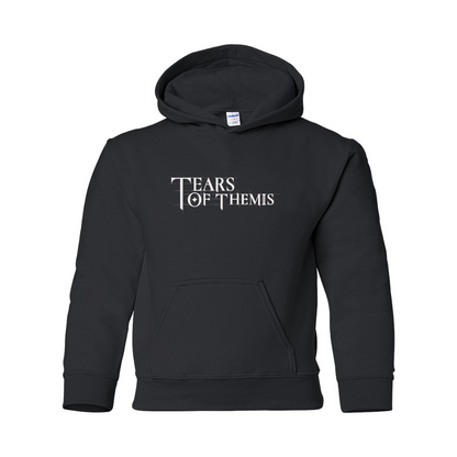 Youth Tear Of Themis Logo Gildan Heavy Blend  Hooded Sweatshirt