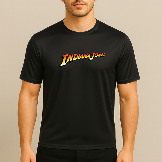 Men's Indiana Jones Movie Polyester T-Shirt