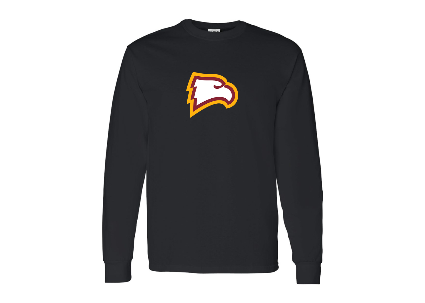 Men's Winthrop Eagles Gildan Heavy Cotton Long Sleeve T-Shirt