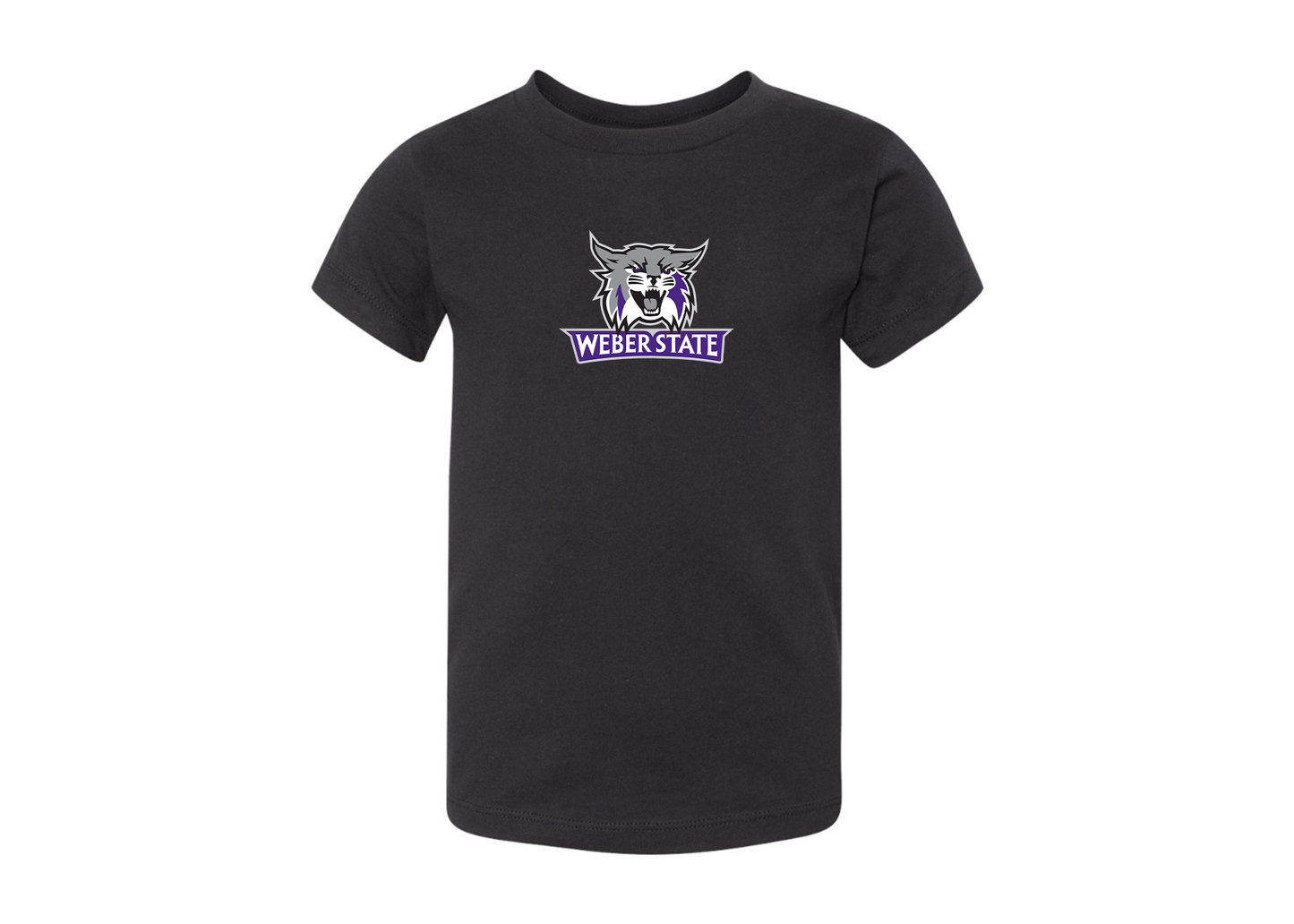Weber State Wildcats BELLA  CANVAS Toddler Jersey Tee