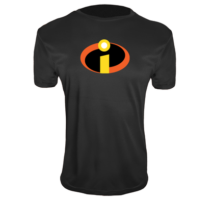 Youth Kids The Incredibles Cartoon Polyester T-Shirt