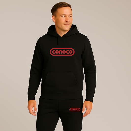 Men's Conoco Gas Station Hoodie Joggers Set