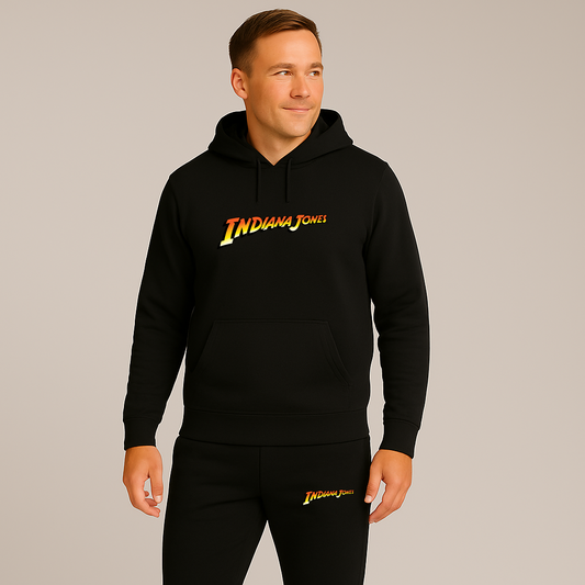 Men's Indiana Jones Movie Hoodie Joggers Set