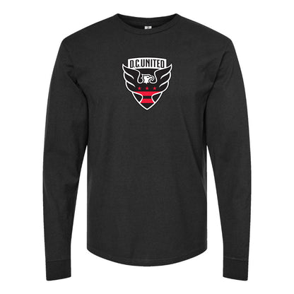 Youth Kids D.C United F.C Long Sleeve T-Shirt