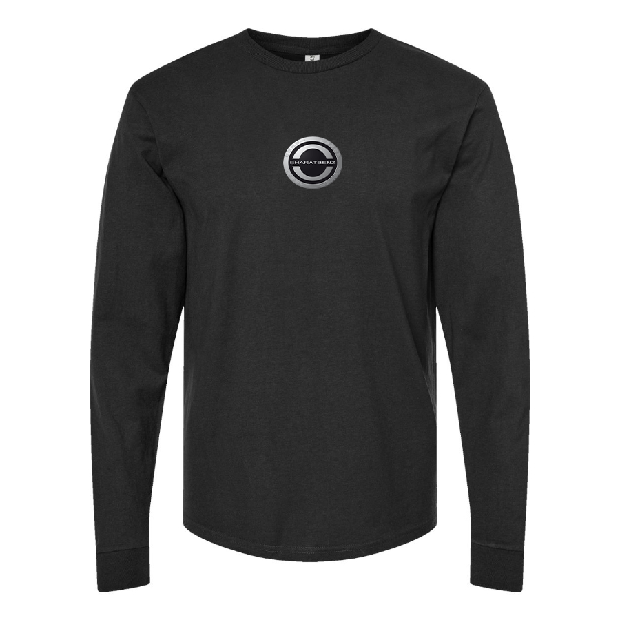 Men's BharatBenz Logo Long Sleeve T-Shirt