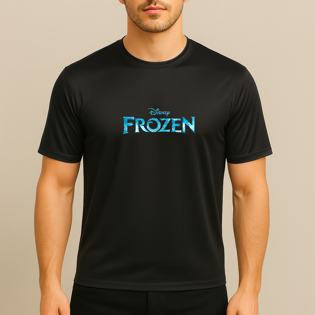 Men's Frozen Disney Polyester T-Shirt