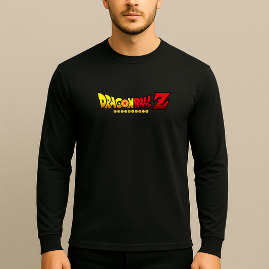 Men's Dragon Ball Z Title Long Sleeve T-Shirt