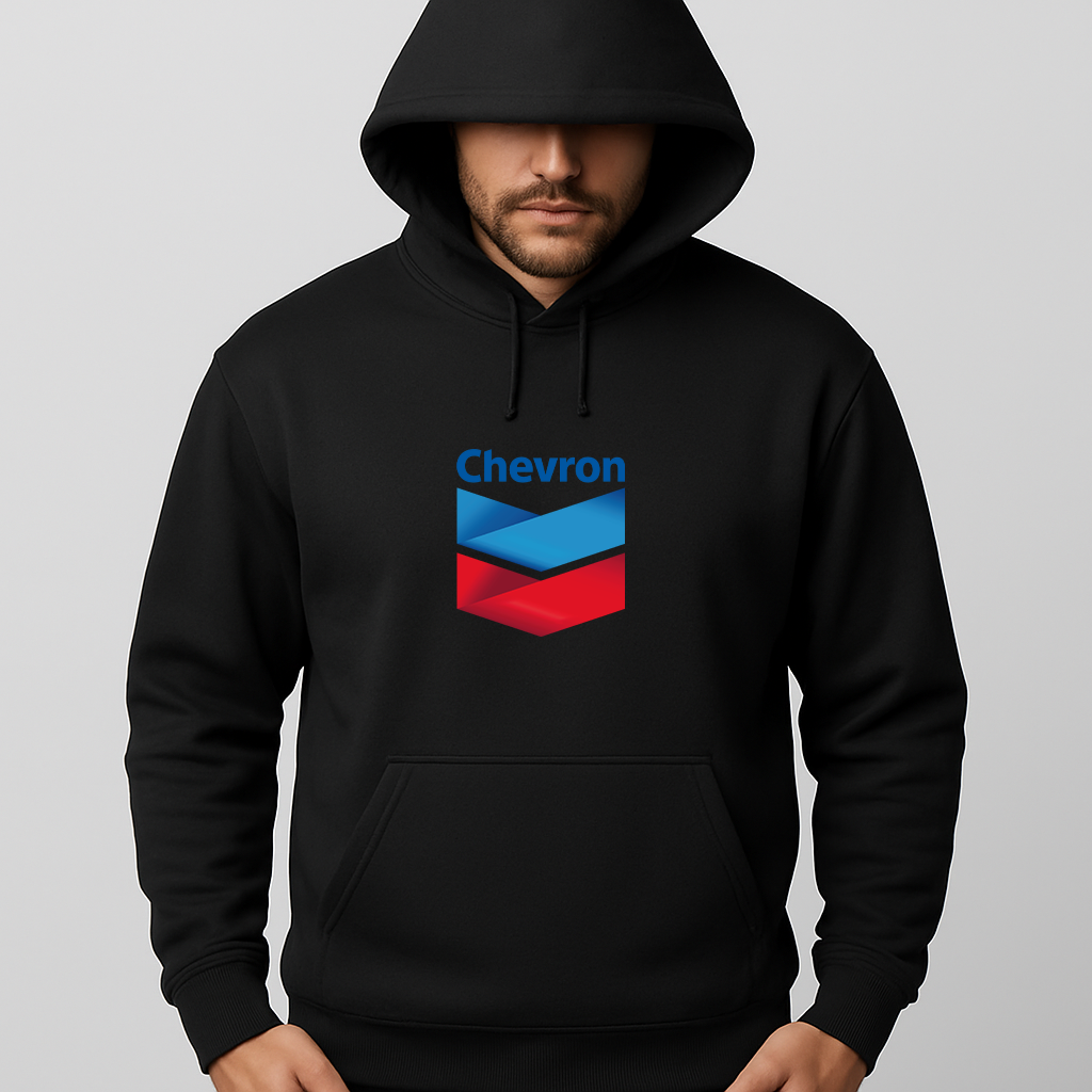 Men's Chevron Gas Station Pullover Hoodie