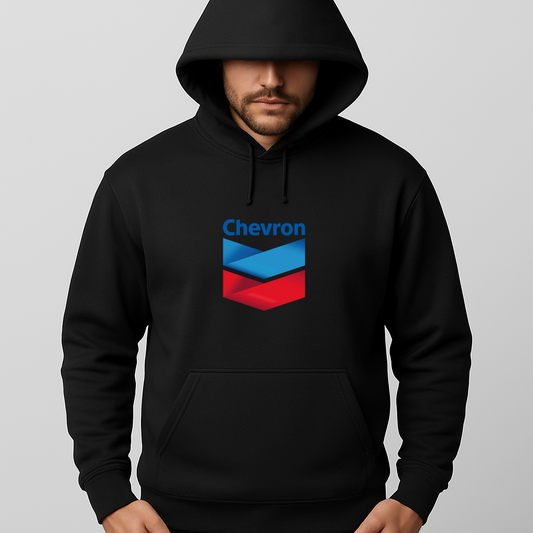 Men's Chevron Gas Station Pullover Hoodie
