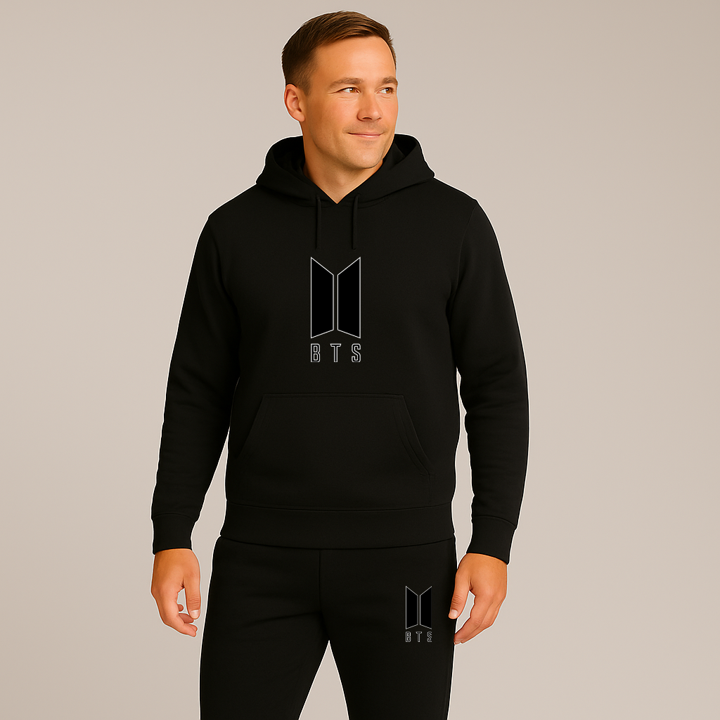 Men's BTS Music Hoodie Joggers Set