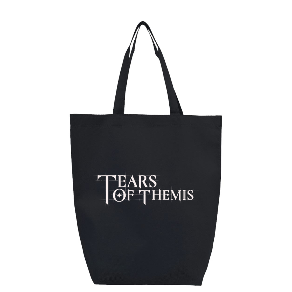 Tear Of Themis Logo Q-Tees Non-Woven Gusset Bottom Tote