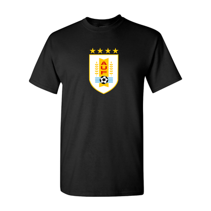 Men's Uruguay National Soccer Team Cotton T-Shirt