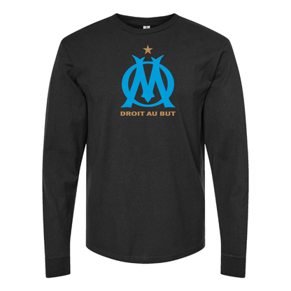 Youth Kids Olympique de Marseille FC Long Sleeve T-Shirt
