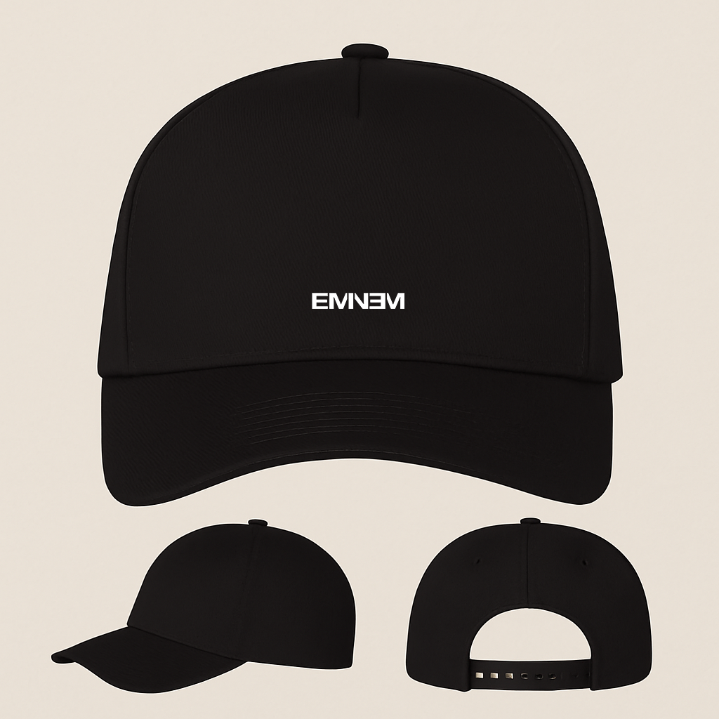 Eminem Music Five Panel Twill Snapback Cap
