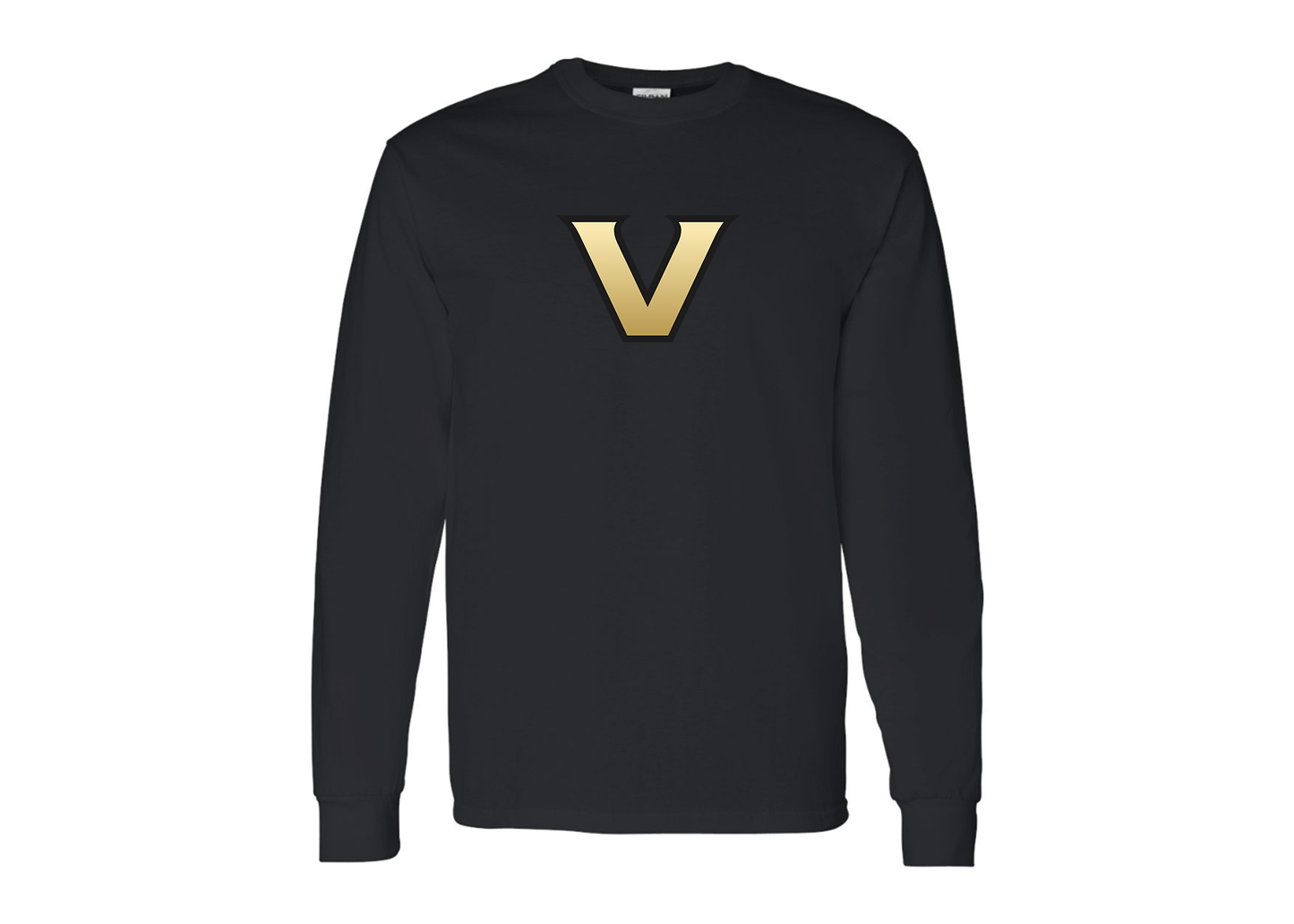 Men's Vanderbilt Commodores Gildan Heavy Cotton Long Sleeve T-Shirt