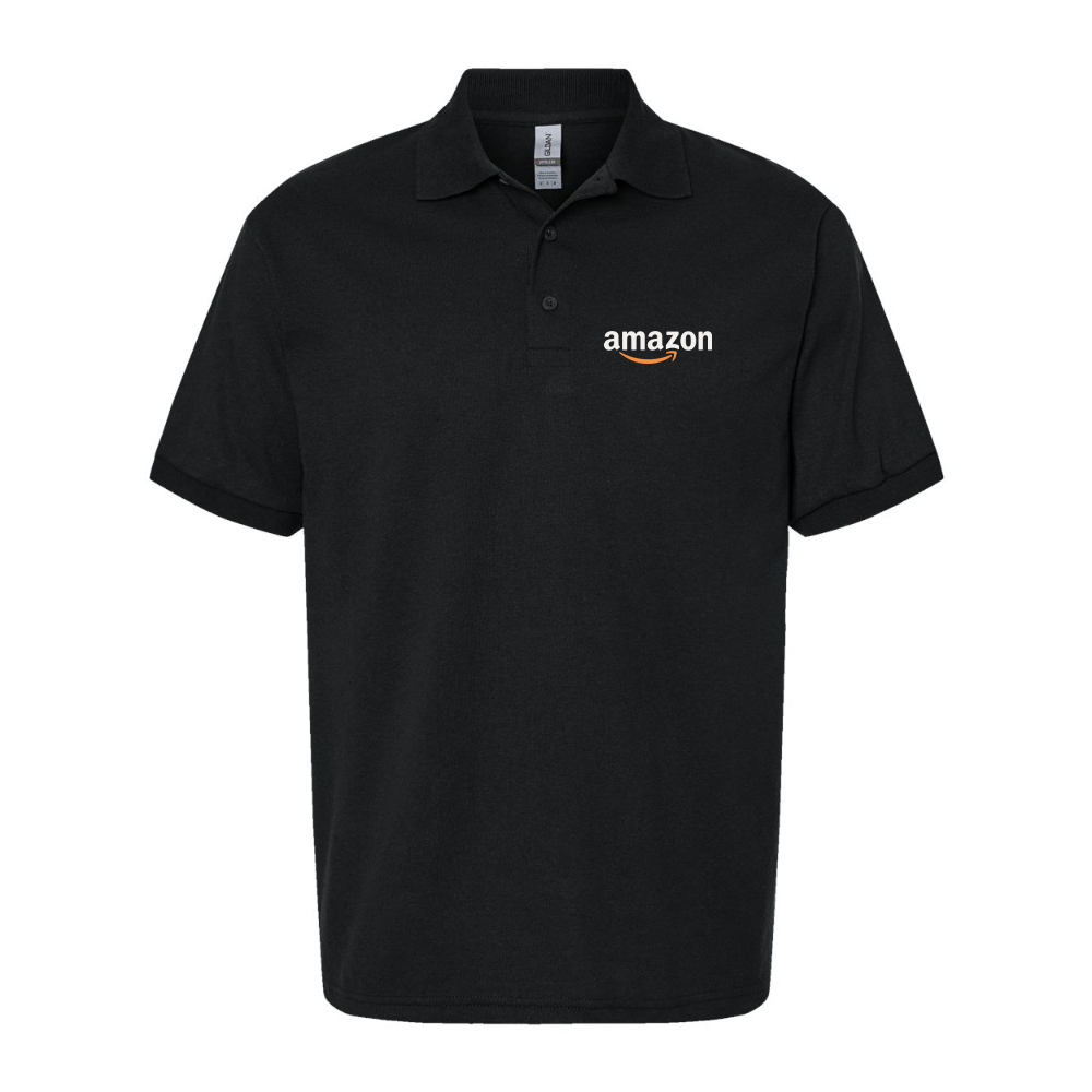 Men's Amazon Logo Gildan Dry Blend Jersey Polo