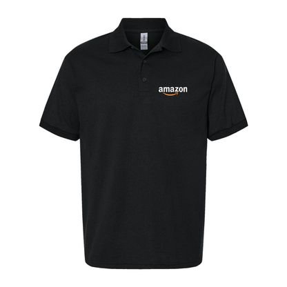 Men's Amazon Logo Gildan Dry Blend Jersey Polo