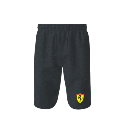 Men’s Ferrari Motorsport Car Athletic Fleece Shorts