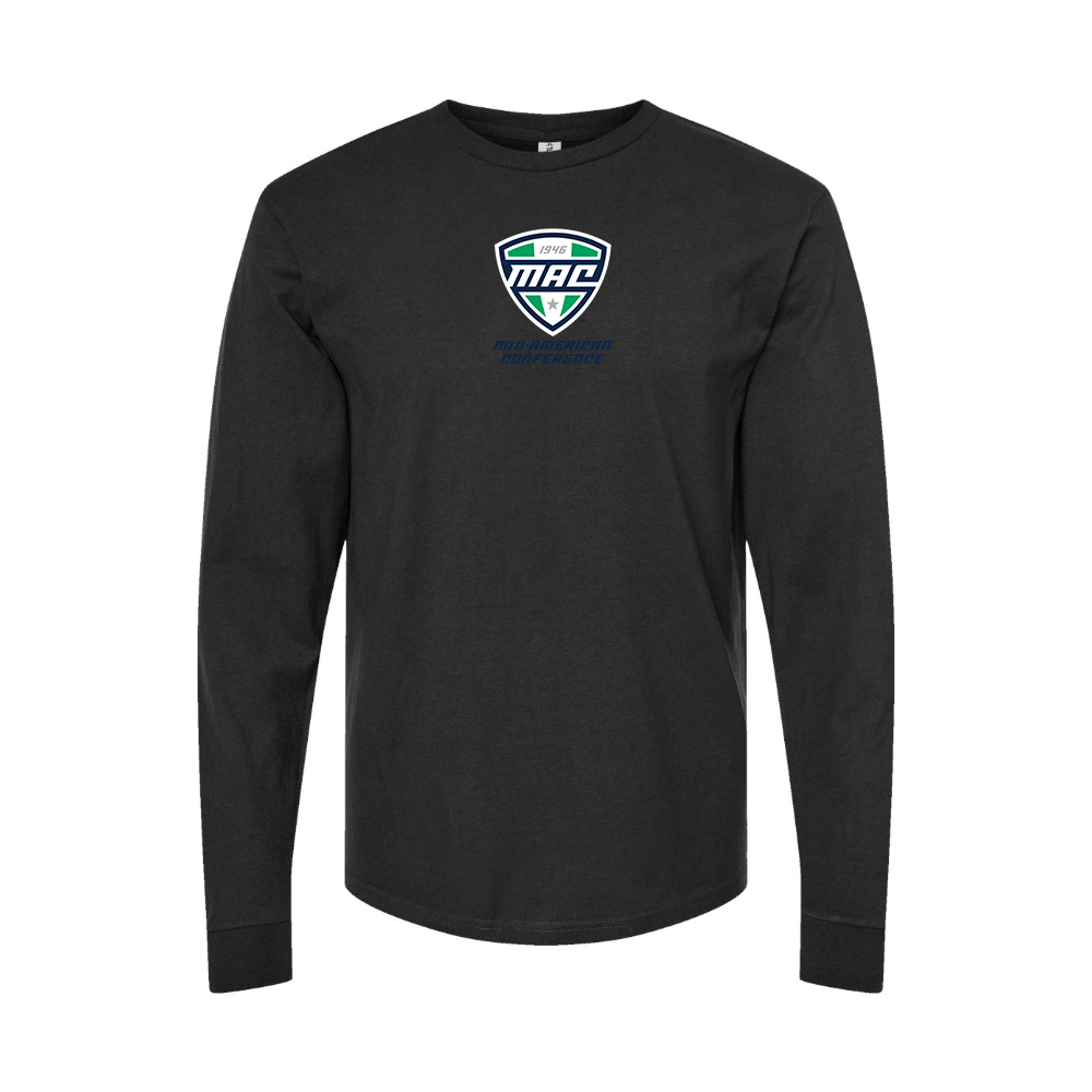 Youth Mid American Conference Logo Cotton Long Sleeve T-Shirt