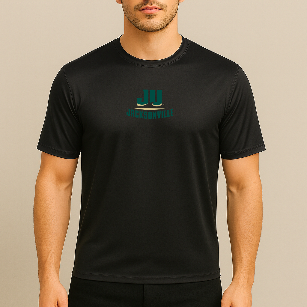 Men's Jacksonville Dolphins Logo Polyester T-Shirt