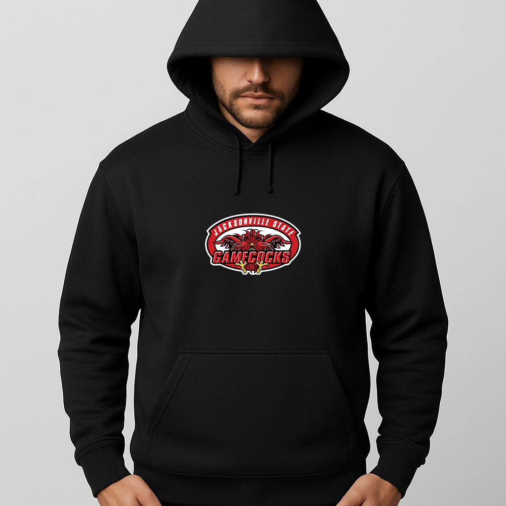 Men's Jacksonville State Gamecocks Logo Pullover Hoodie
