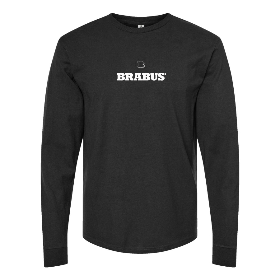 Youth Brabus Logo Cotton Long Sleeve T-Shirt