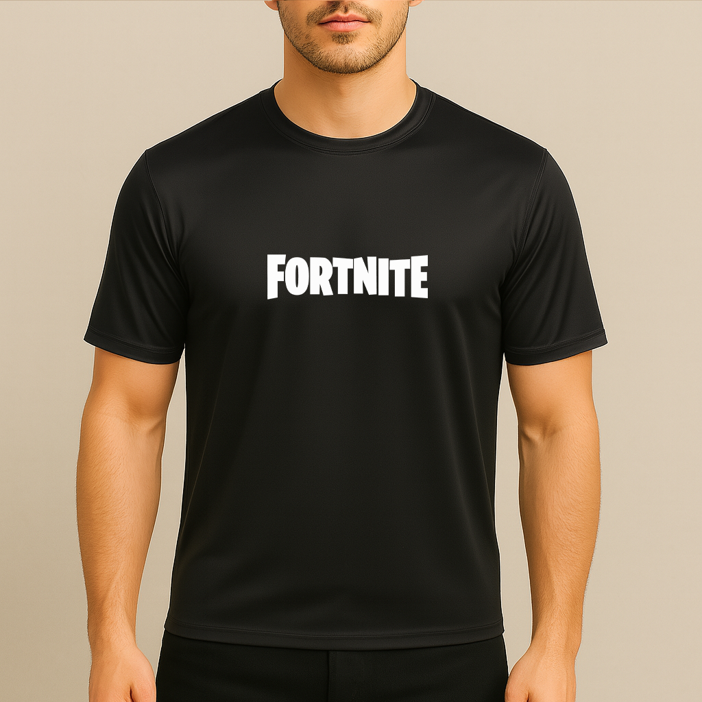 Men's Fortnite Battle Royale Game Polyester T-Shirt