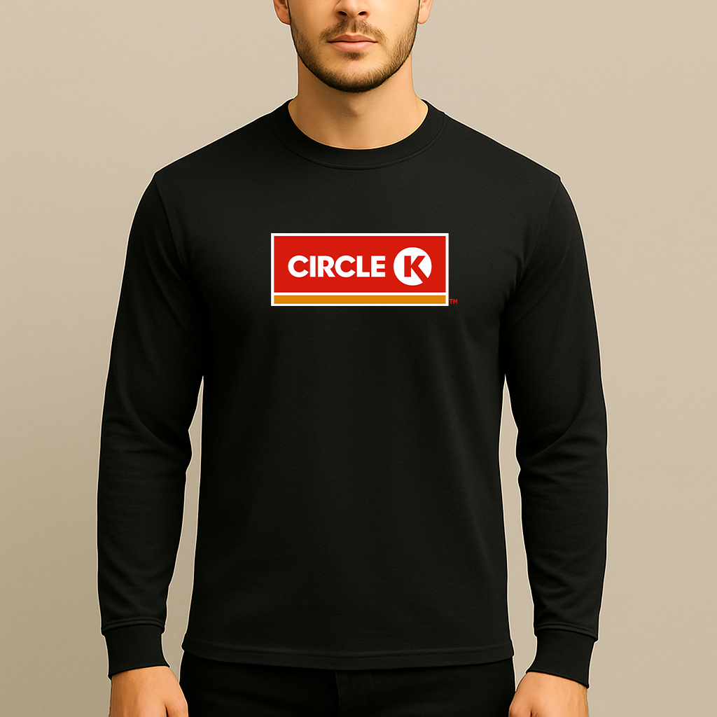 Men's Circle K Gas Station  Long Sleeve T-Shirt
