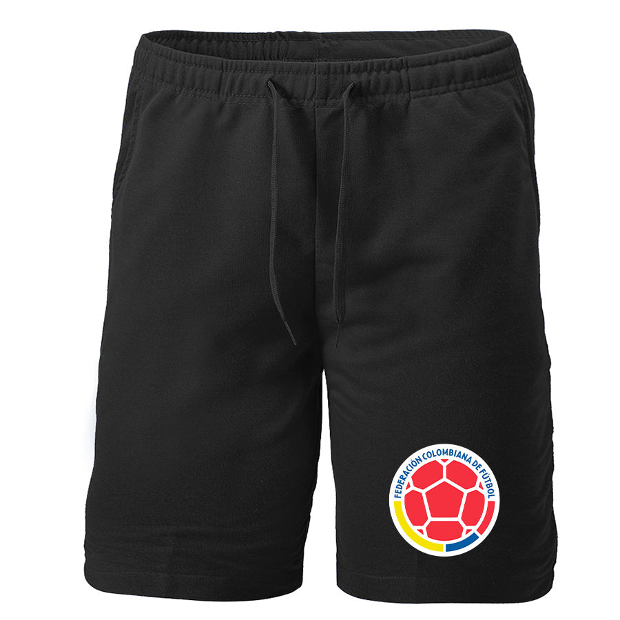 Men's Colombia National Soccer Team Athletic Fleece Shorts