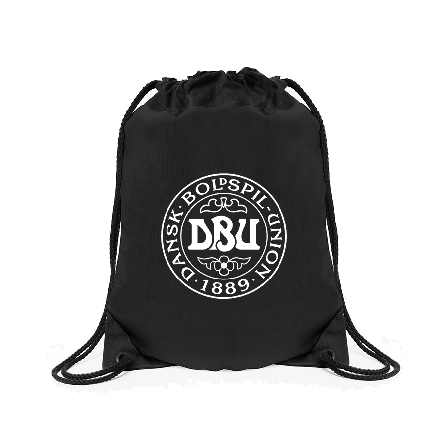 Denmark Soccer Drawstring Bag