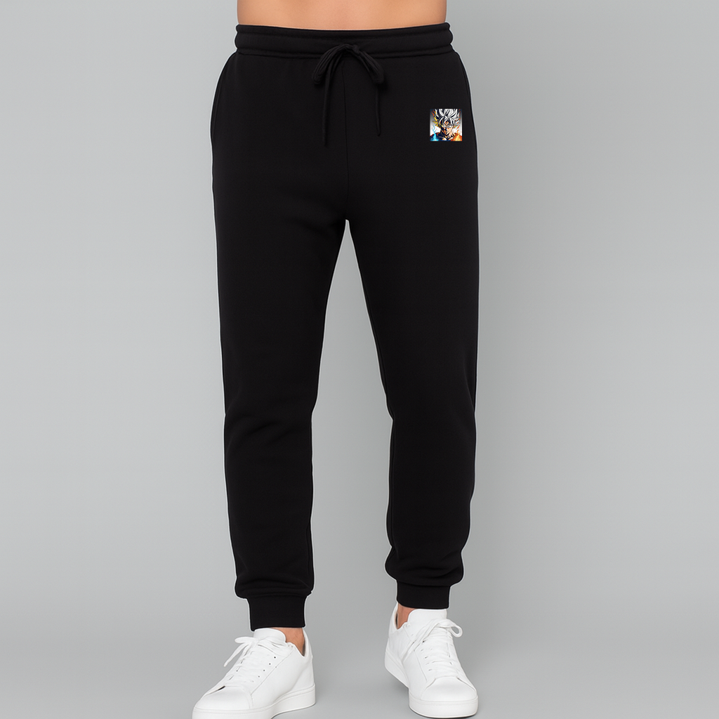 Men's Goku Fire Dragon Ball Z Cartoon Joggers Sweatpants