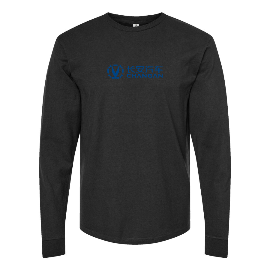 Youth Changan Logo Cotton Long Sleeve T-Shirt