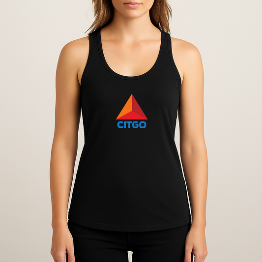 Women's Citgo Gas Station Racerback Tank Top