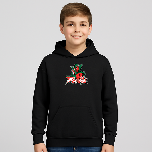Youth MVSU Delta Devils Logo Pullover Hoodie