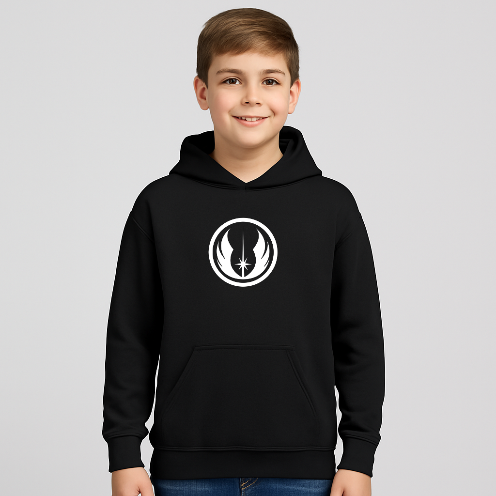 Youth Kids Jedi Star Wars Movie Pullover Hoodie